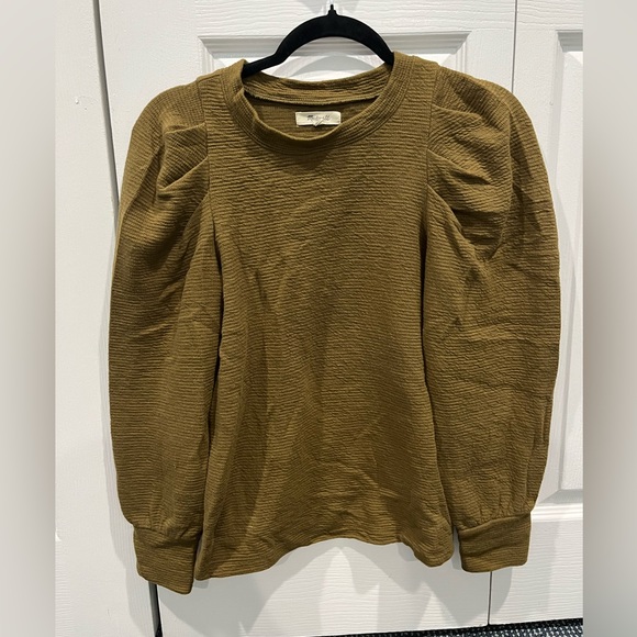 MADEWELL brown/green long sleeve - Picture 1 of 1